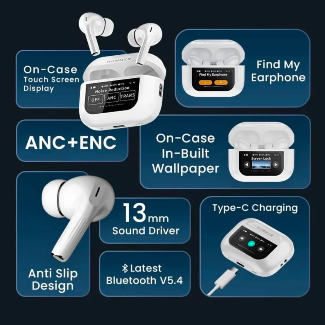 Touch Screen Earbuds