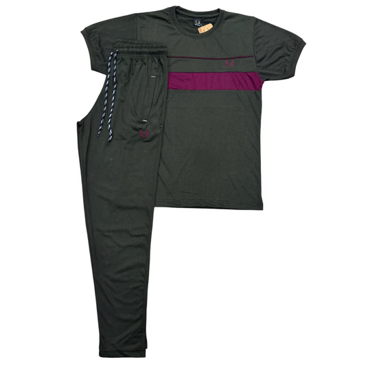 COTTON JERSEY TRACKSUIT